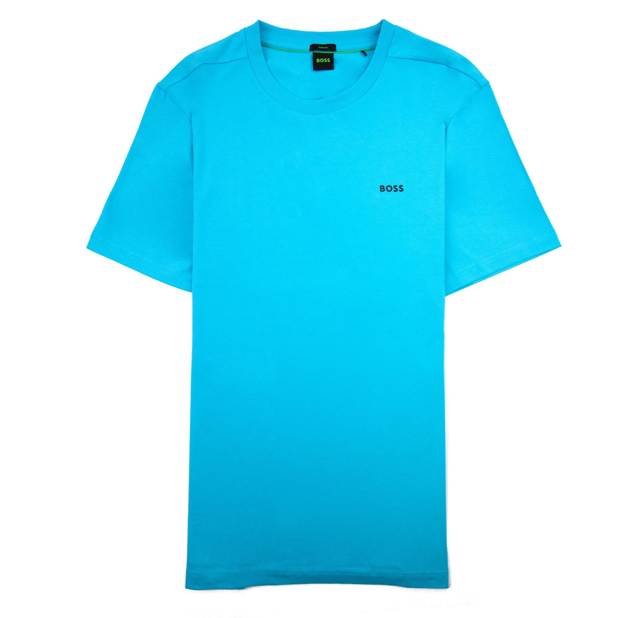 Hugo Boss Contrast Printed Logo Tee Light Blue 497