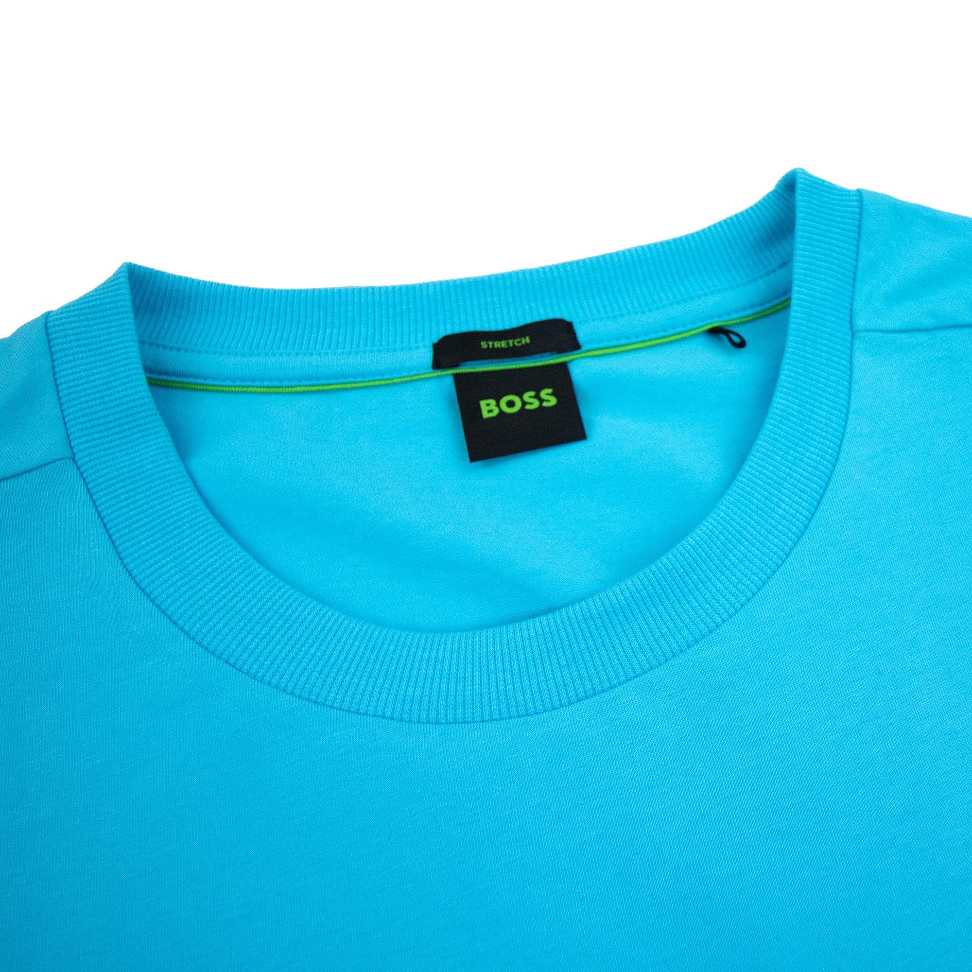 Hugo Boss Contrast Printed Logo Tee Light Blue 497