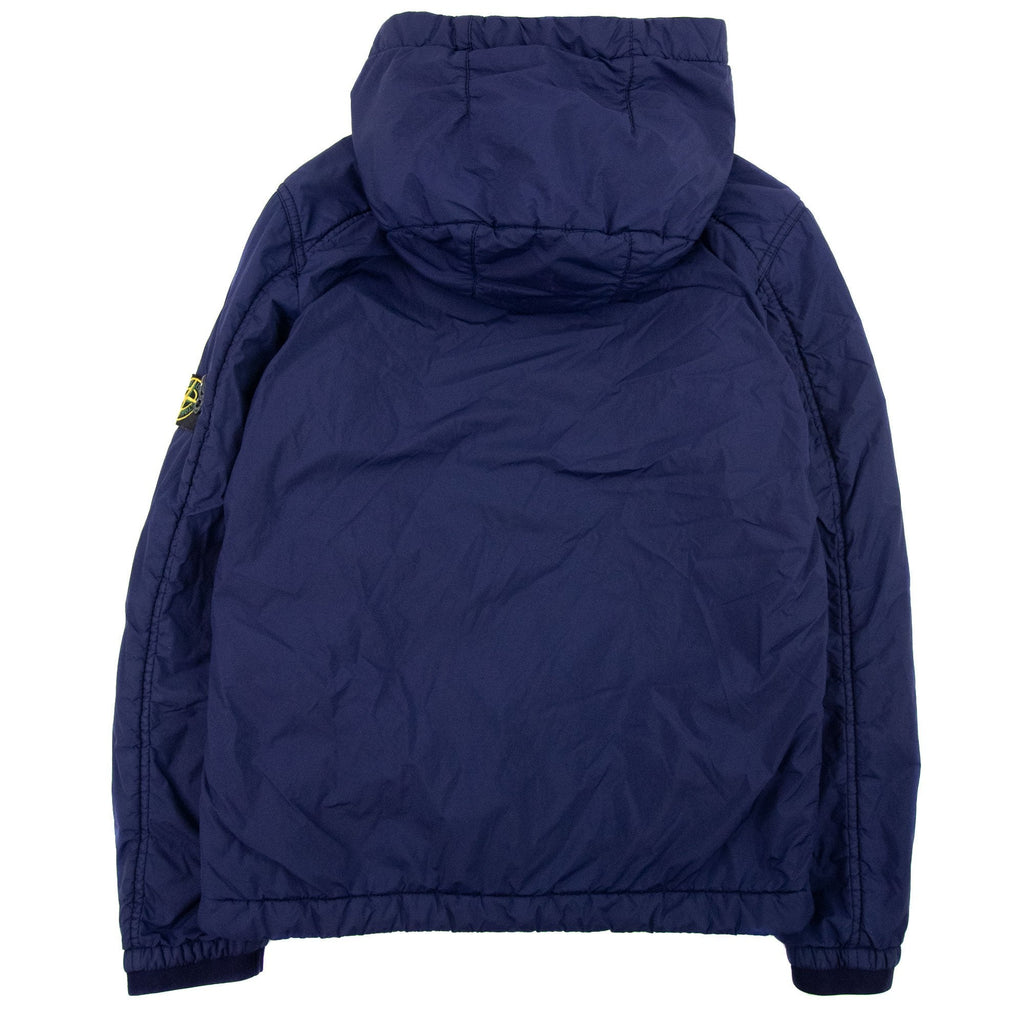Stone Island Junior 48733 Crinkle Reps Jacket Navy V0026
