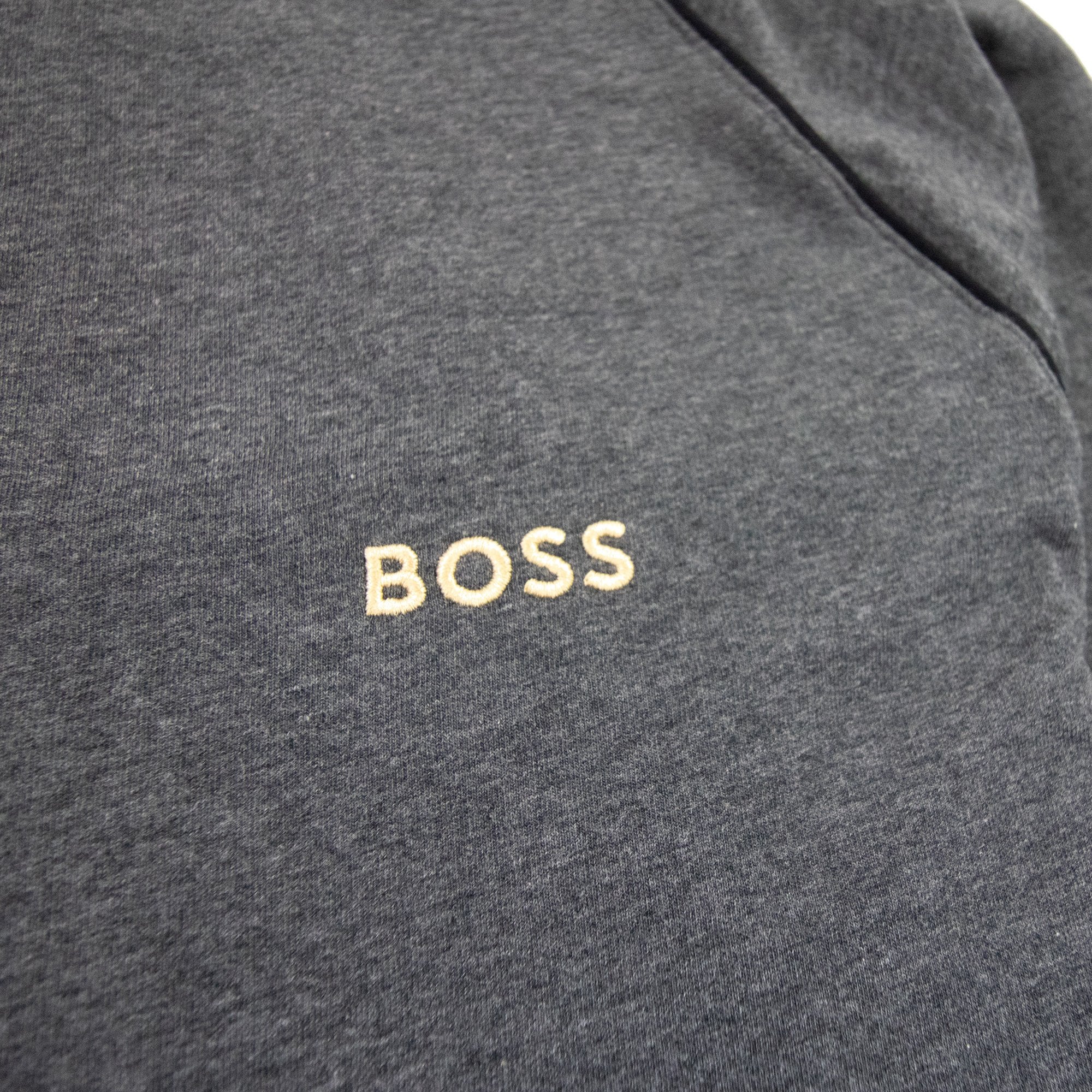 Hugo Boss Mix & Match Logo Zip Up Jacket Dark Grey 010