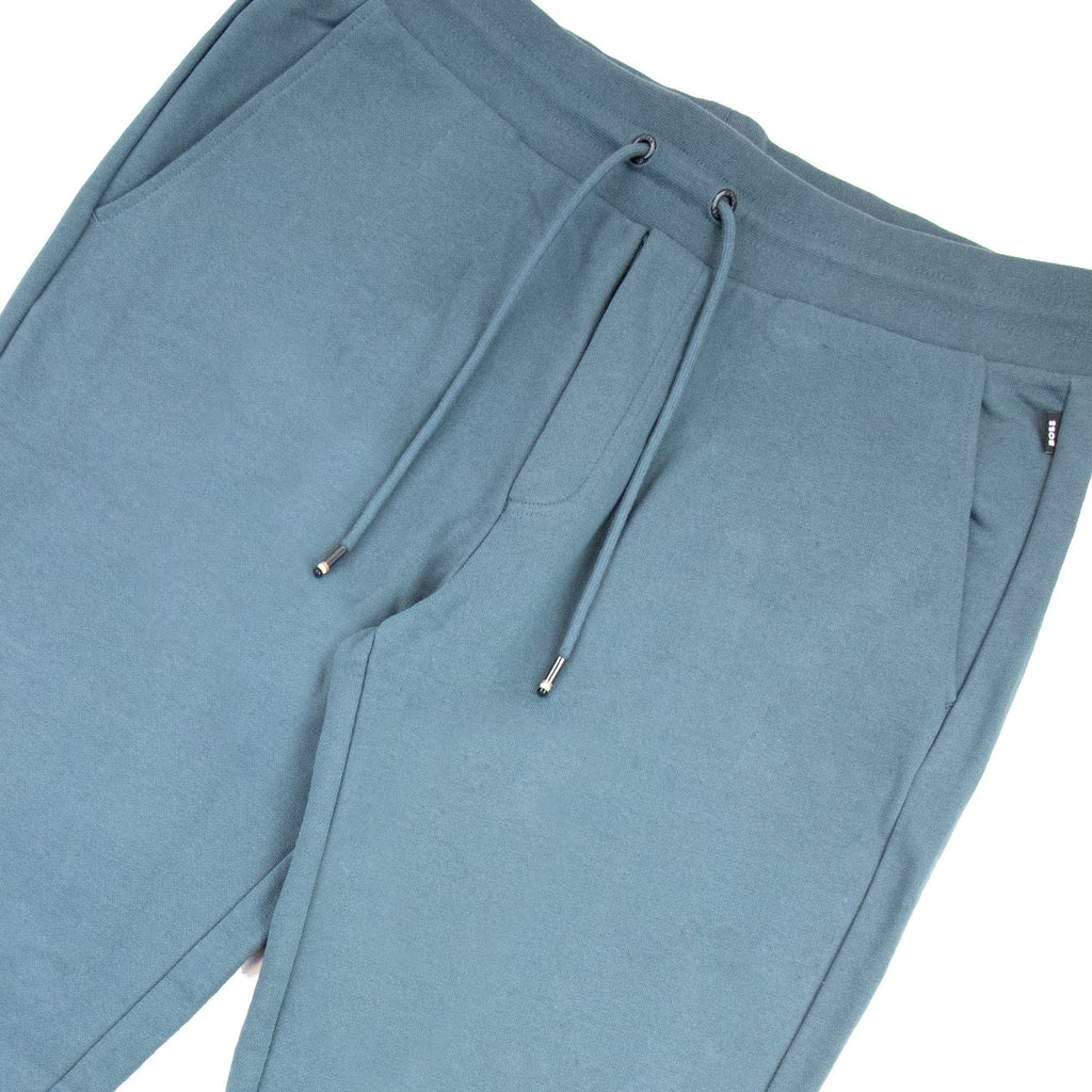 Hugo Boss Lamont 92 Rubber Logo Jogging Pants Turquoise 445