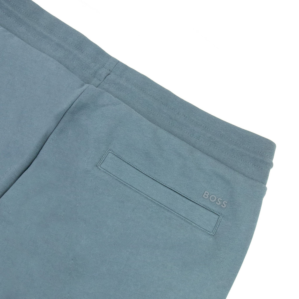 Hugo Boss Lamont 92 Rubber Logo Jogging Pants Turquoise 445