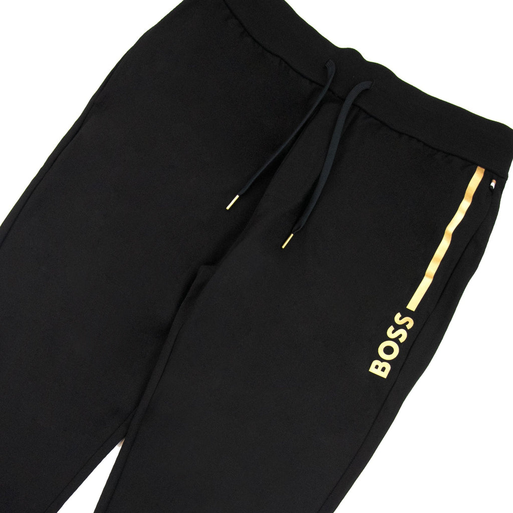 Hugo Boss Tracksuit Pant With Stripe Logo Black 001