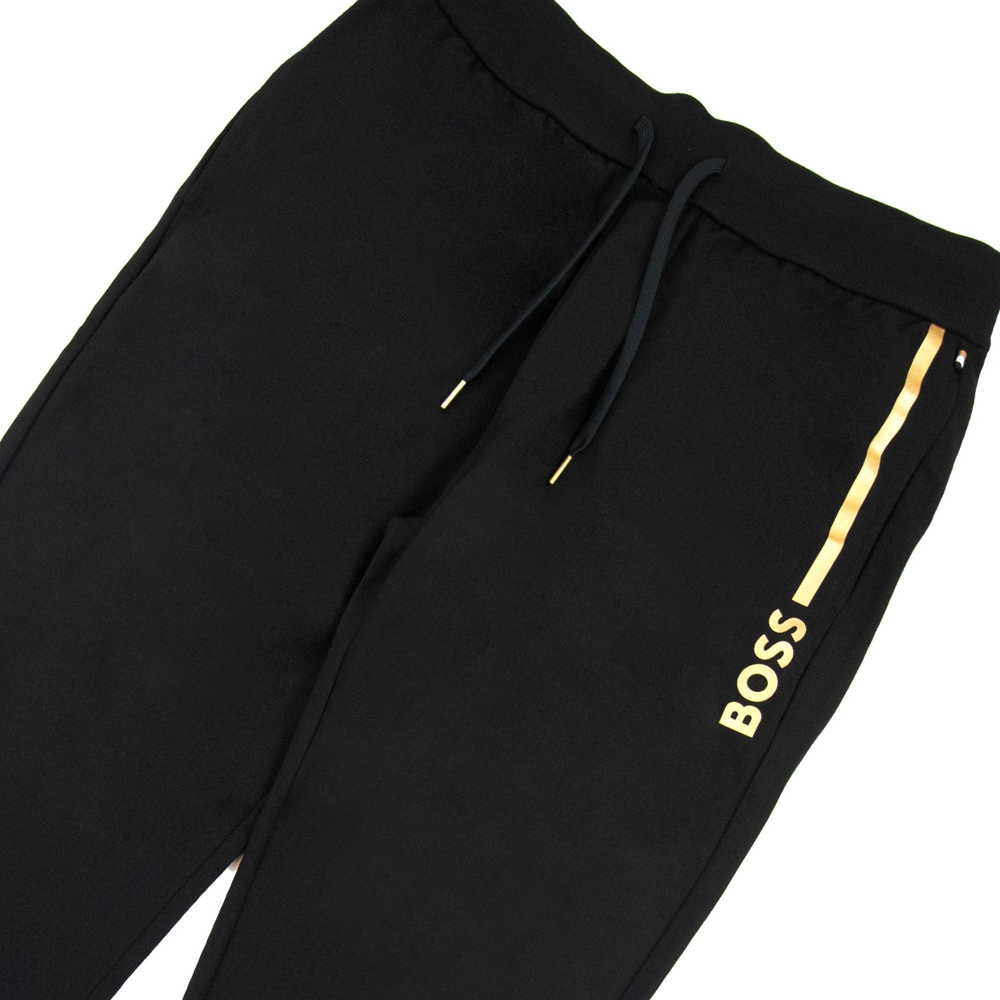 Hugo Boss Tracksuit Pant With Stripe Logo Black 001