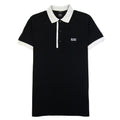 Hugo Boss Paule 4 Short Sleeve Polo Shirt Black Light Grey
