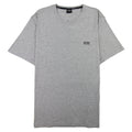 Hugo Boss Embroidered Logo Rn T Shirt Grey Black