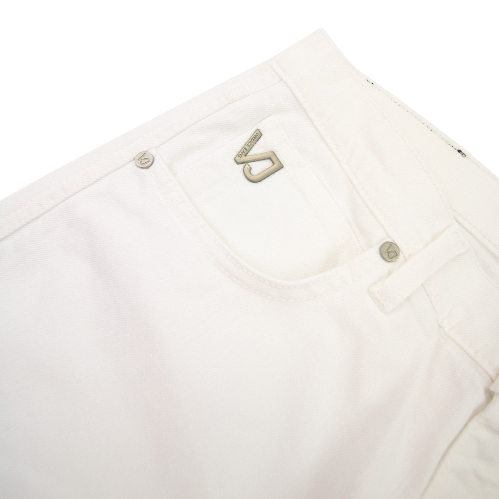 Versace Jeans Skinny Fit Logo Jeans White