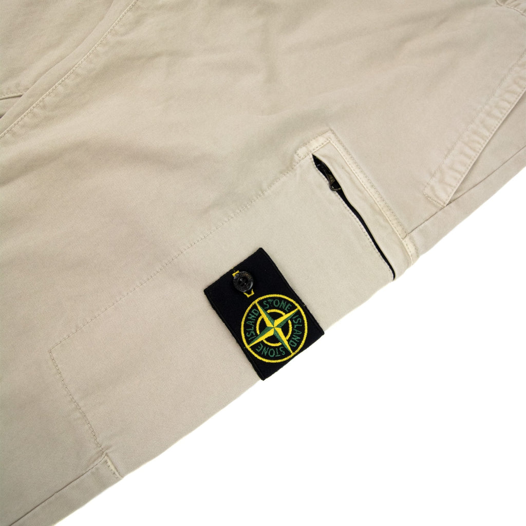 Stone Island Sk Cargo Pocket Trousers Beige V0190