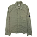 Cp Company Chrome-r Zip Overshirt Bronze Green 648