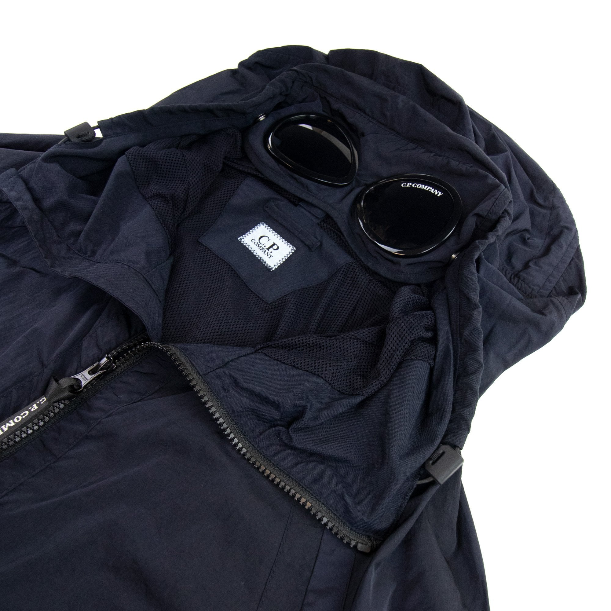 Cp Company Chrome-r Goggle Jacket Total Eclipse 888