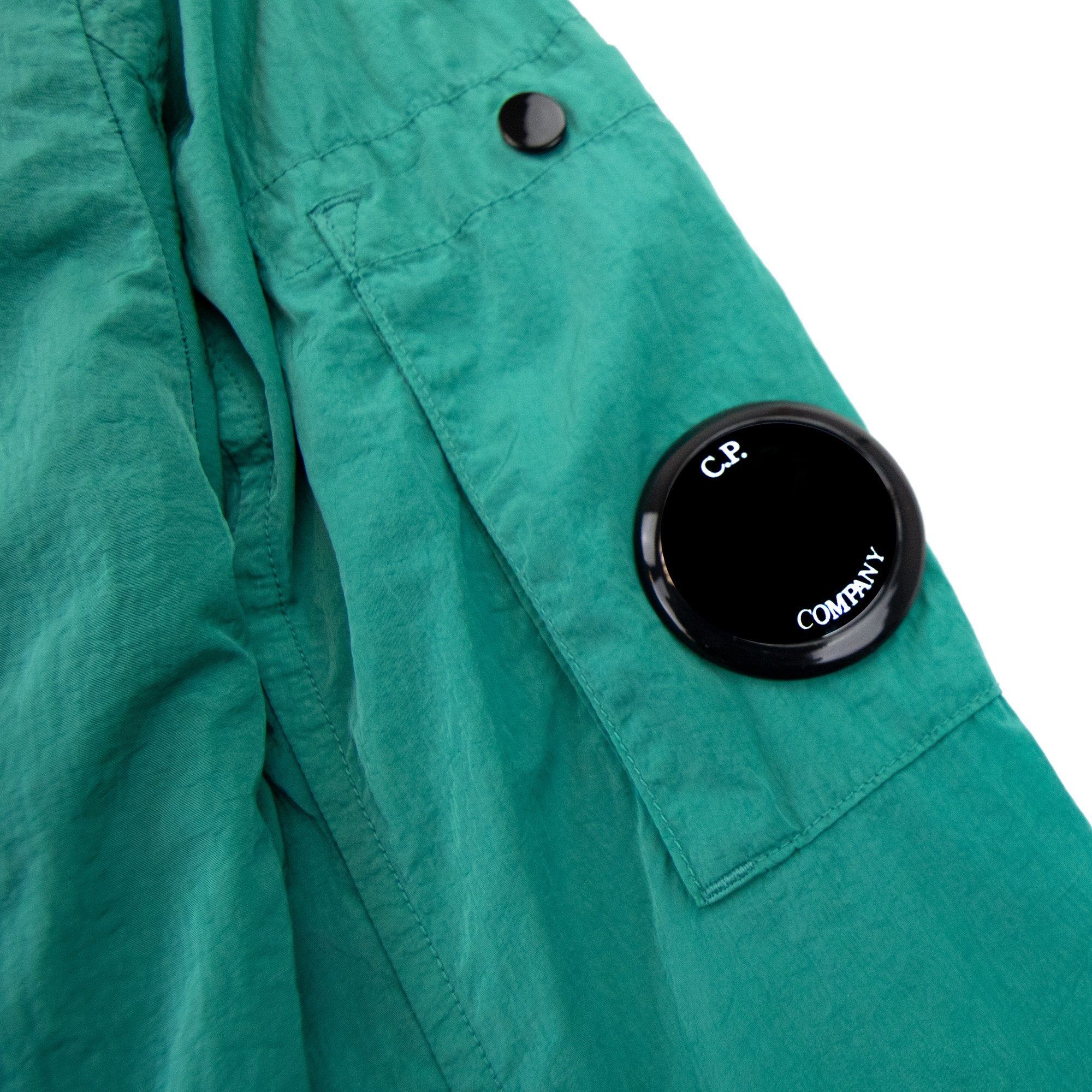 Cp Company Chrome-r Zip Overshirt Frosty Green 673