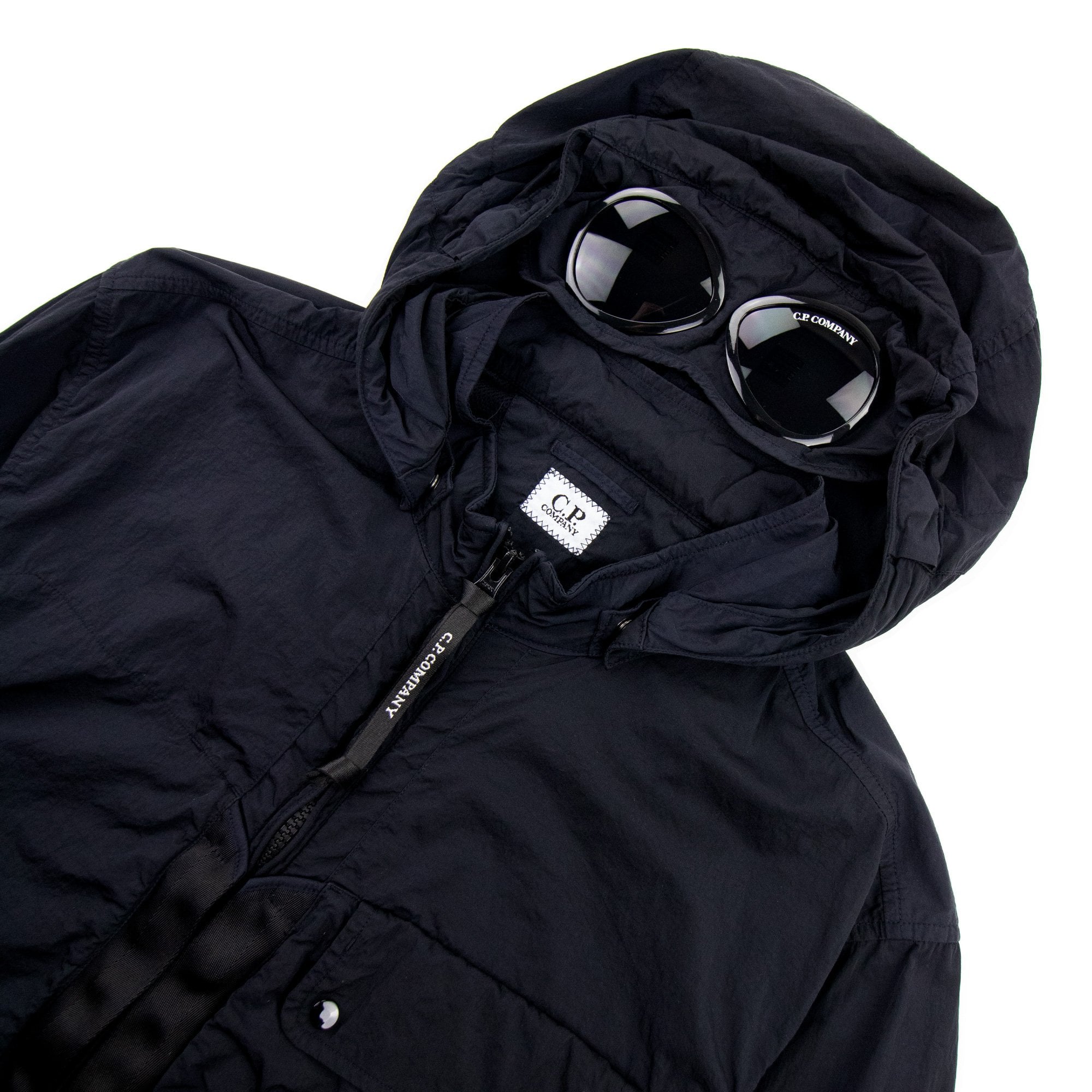 Cp Company Chrome-r Goggle Overshirt Total Eclipse 888