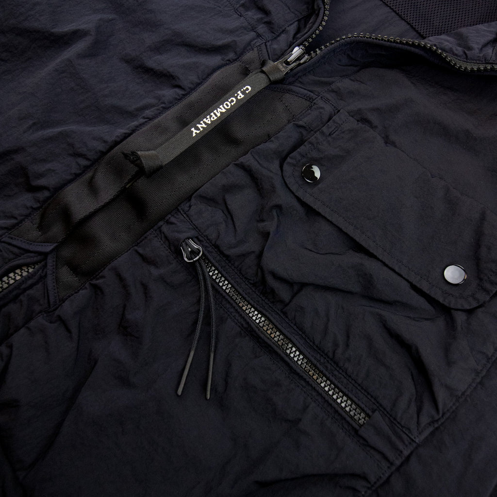 Cp Company Chrome-r Goggle Overshirt Total Eclipse 888
