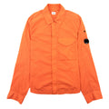 Cp Company Chrome-r Zip Overshirt Harvest Pumpkin 439