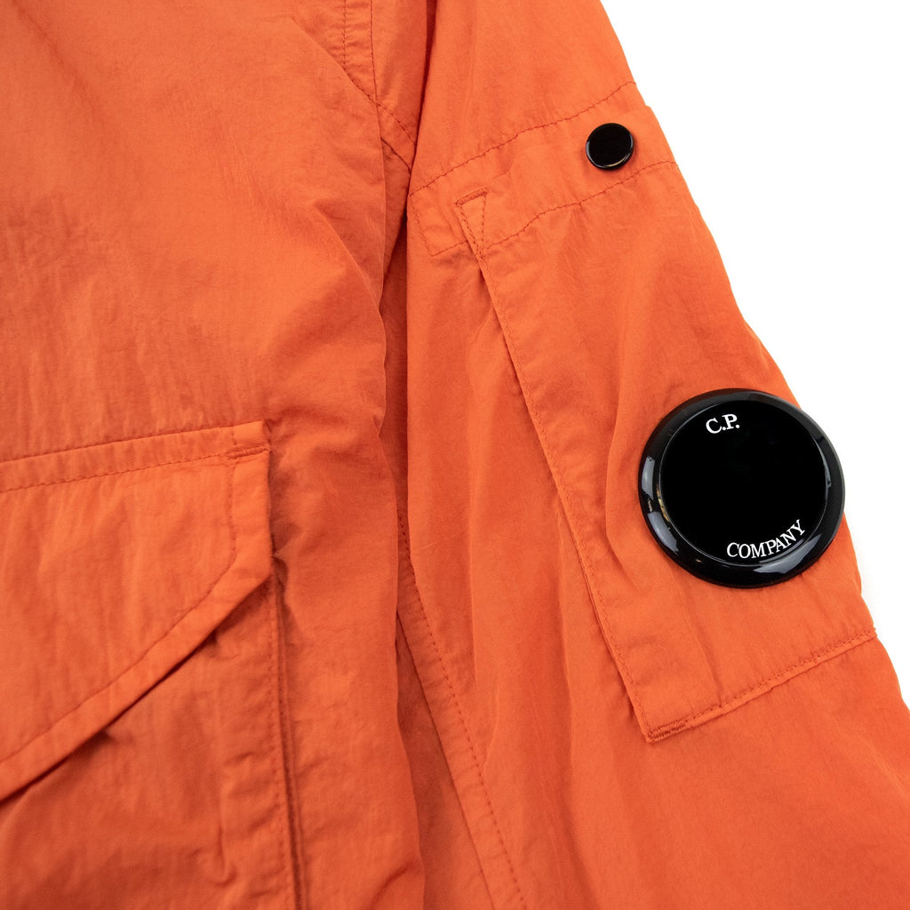 Cp Company Chrome-r Zip Overshirt Harvest Pumpkin 439