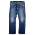 True Religion Jack Natural Super Straight Jeans Navy