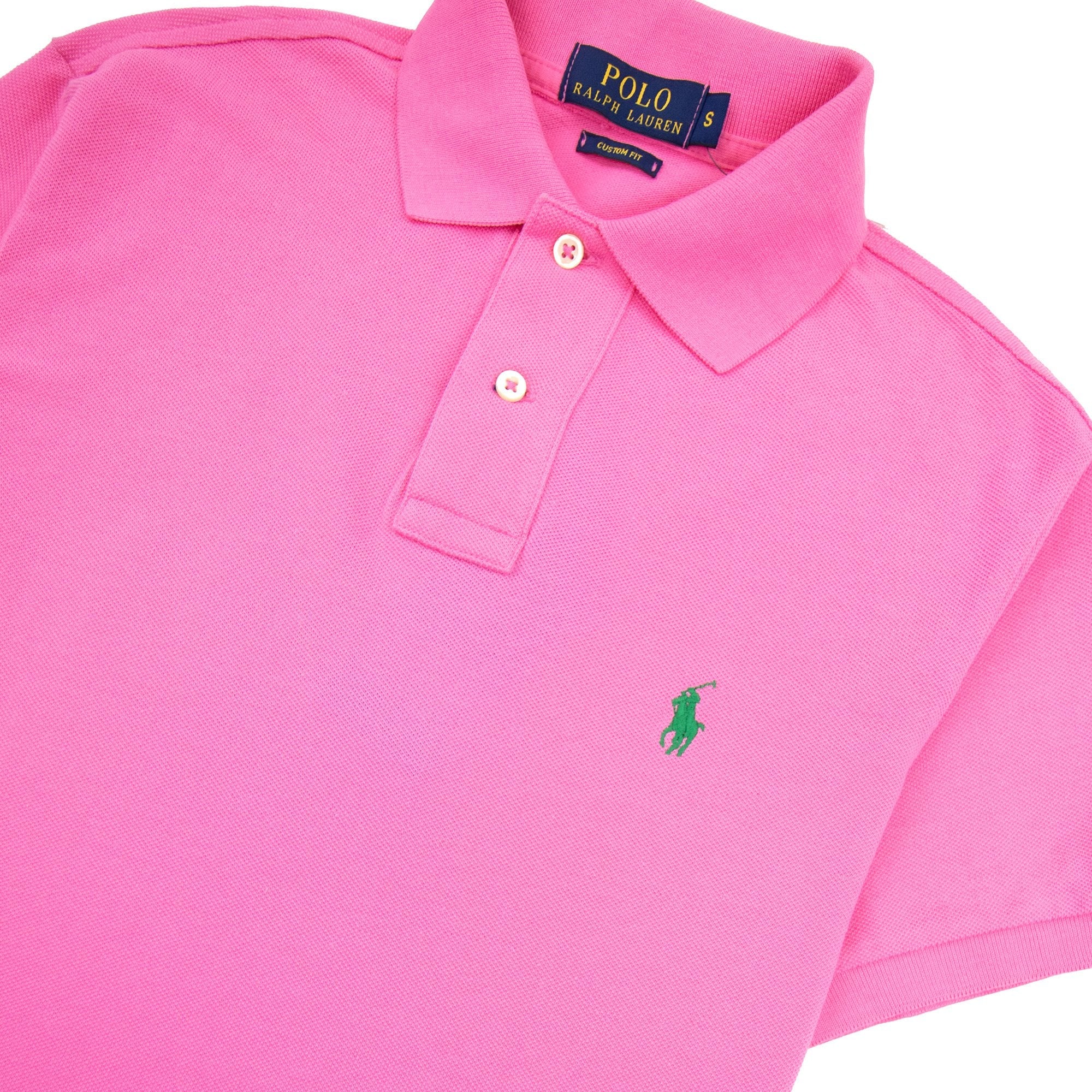 Polo Ralph Lauren Slim Fit Short Sleeve Polo Pink