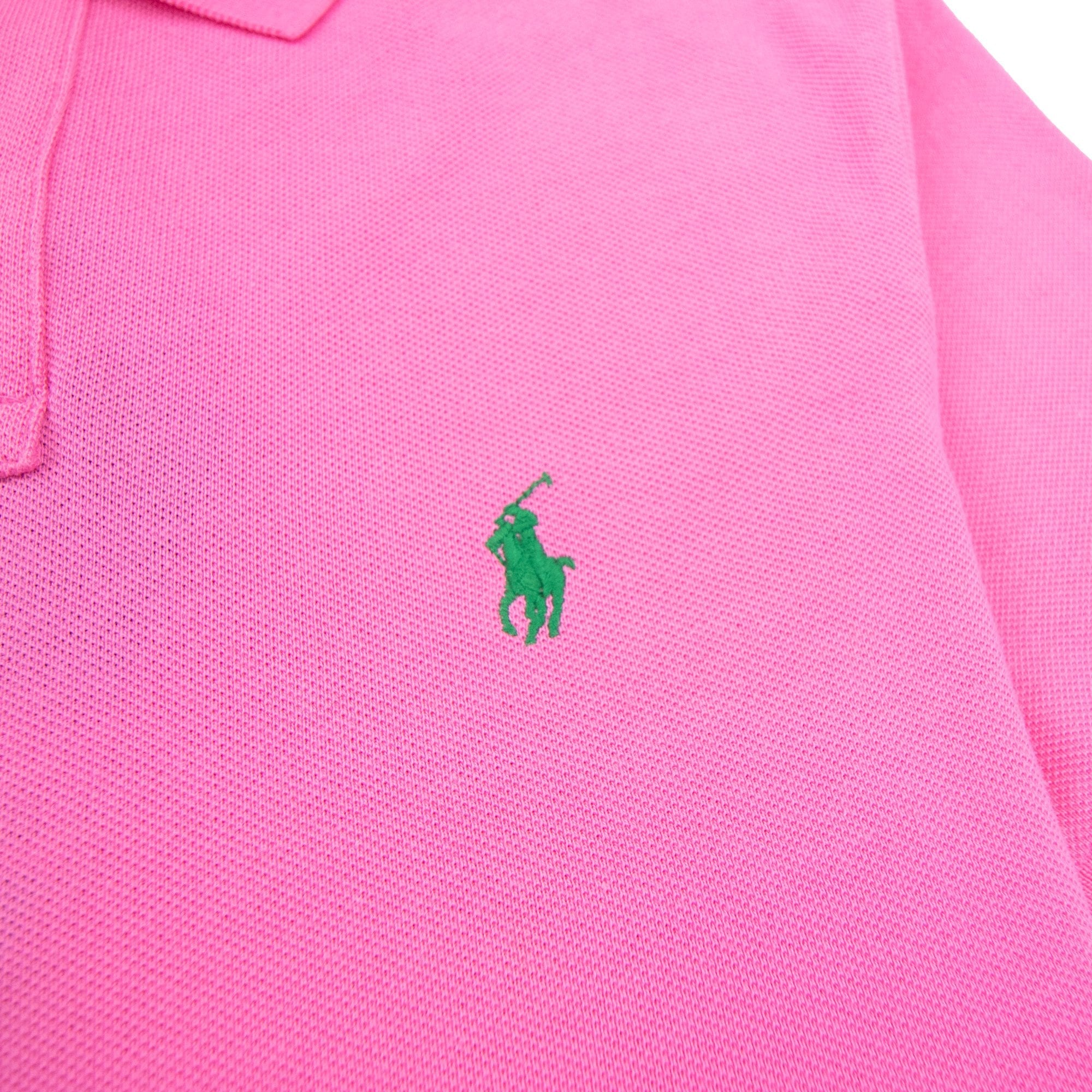Polo Ralph Lauren Slim Fit Short Sleeve Polo Pink