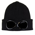 Cp Company Cotton Goggle Beanie Black 999