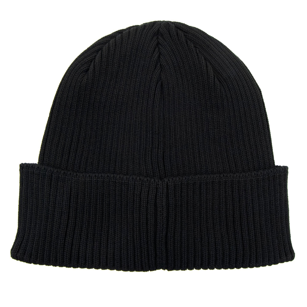 Cp Company Cotton Goggle Beanie Black 999