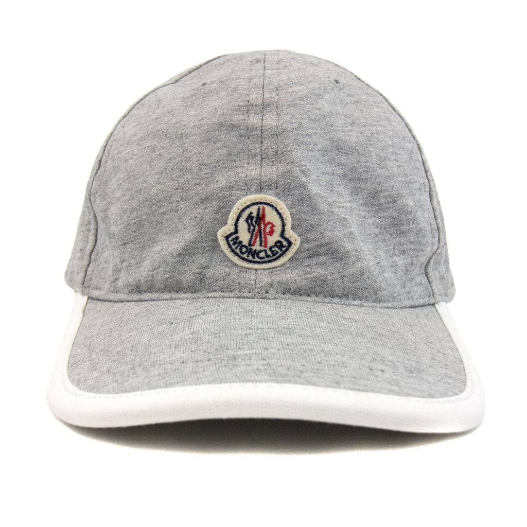 Moncler Junior Moncler Logo Cap Grey