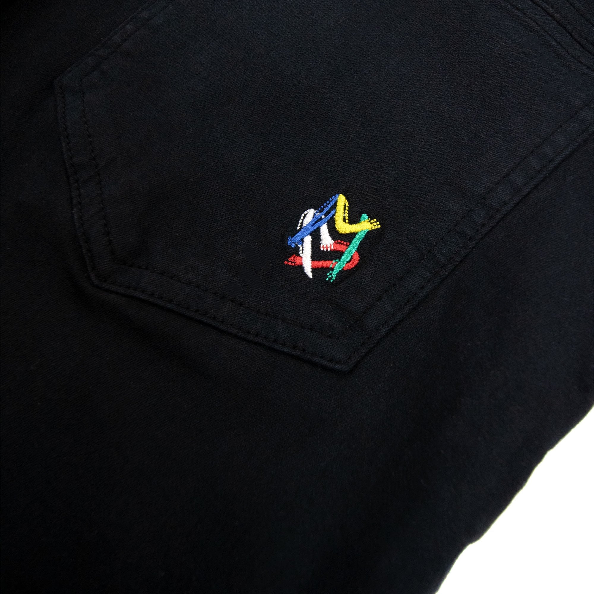Love Moschino Love Heart Logo Jeans Black