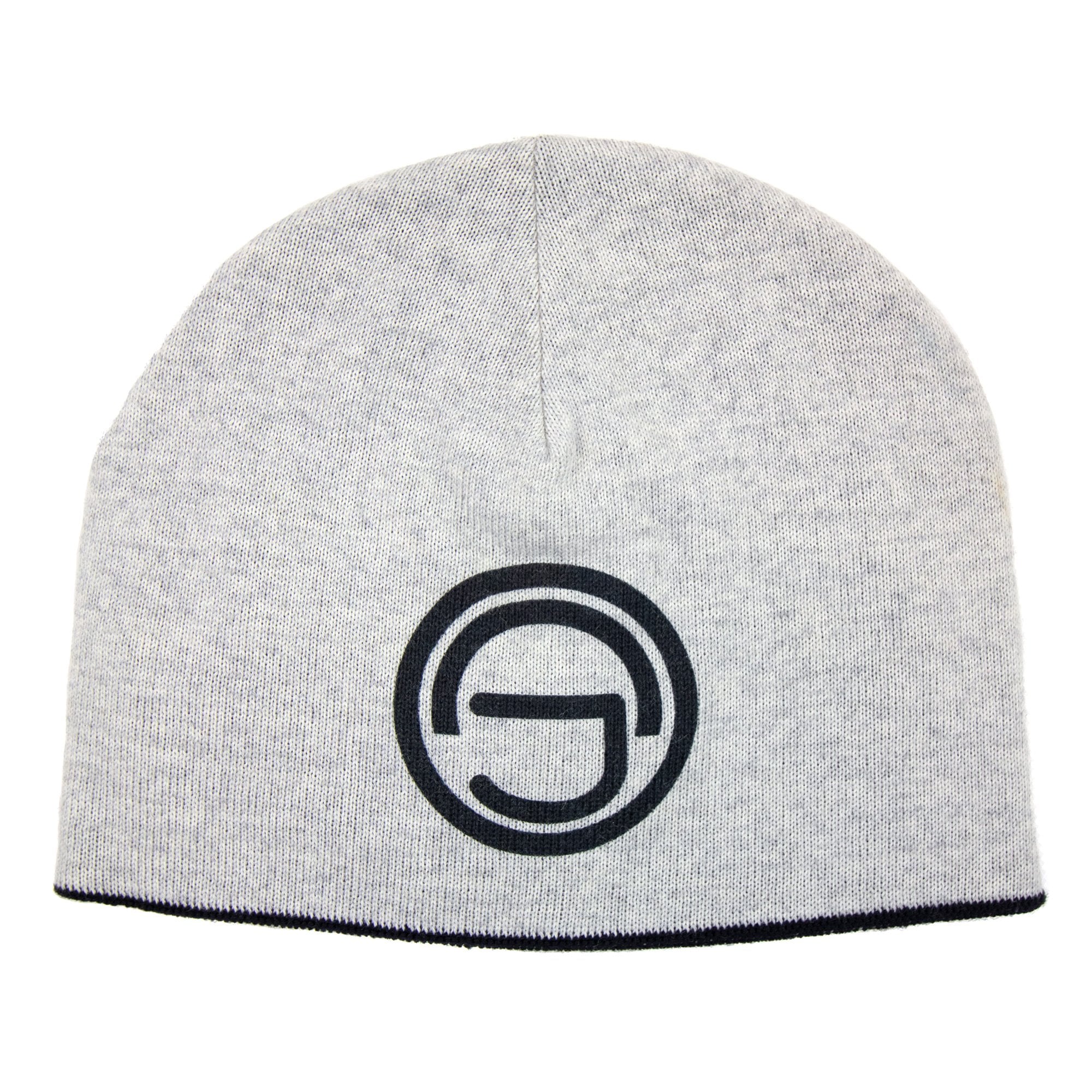 Armani Jeans Reversible Logo Beanie Navy Grey