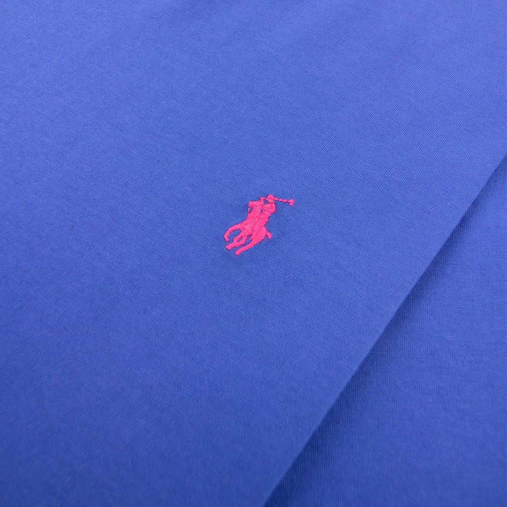 Polo Ralph Lauren Custom Fit Crew Short Sleve Tshirt Indigo Blue