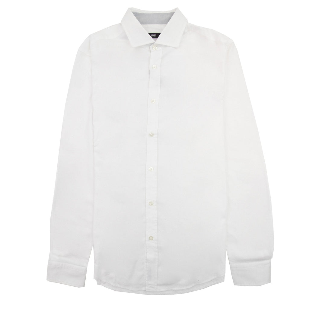 Hugo Boss Ridley_2 Pure Cotton Shirt White