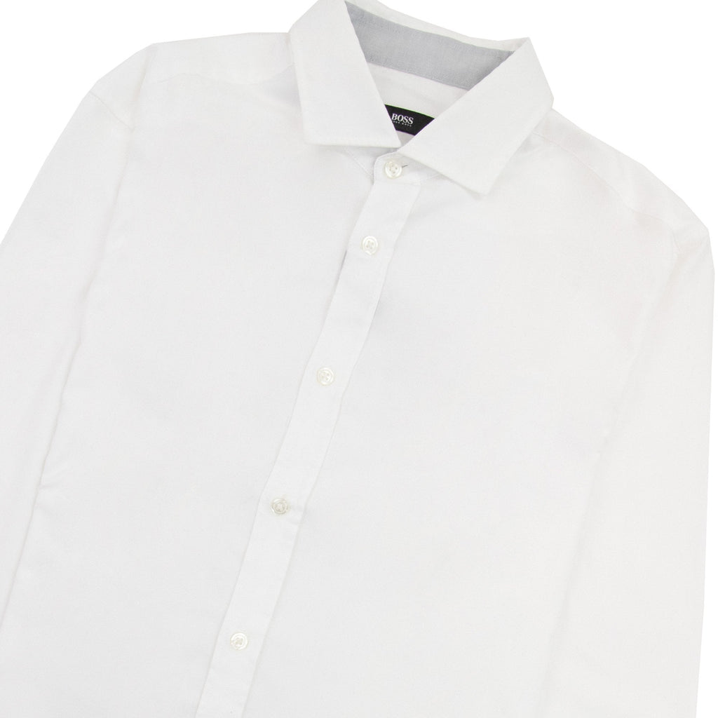 Hugo Boss Ridley_2 Pure Cotton Shirt White