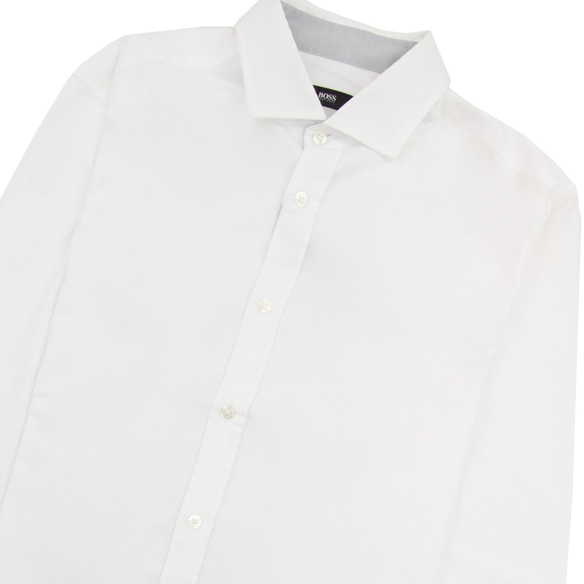 Hugo Boss Ridley_2 Pure Cotton Shirt White