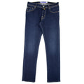 Jacob Cohen Nick Slim Fit Turquoise Patch Jean Denim