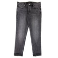 Emporio Armani J75 Slim-fit Vintage-effect Selvedge Denim Jeans Grey