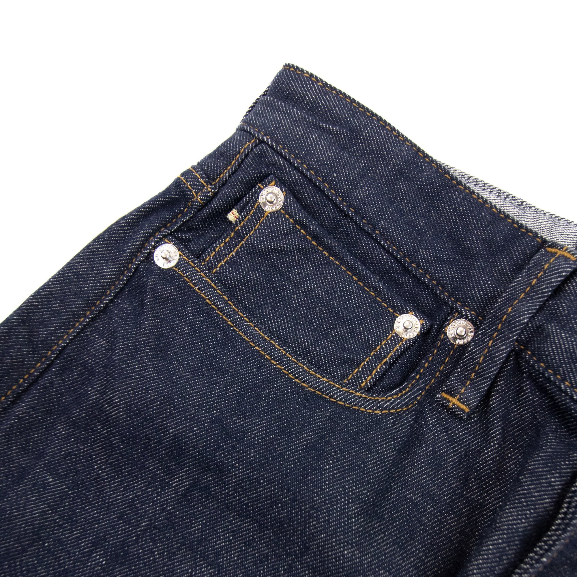 Emporio Armani J75 Slim-fit Selvedge Blue Denim Jeans Denim Blue