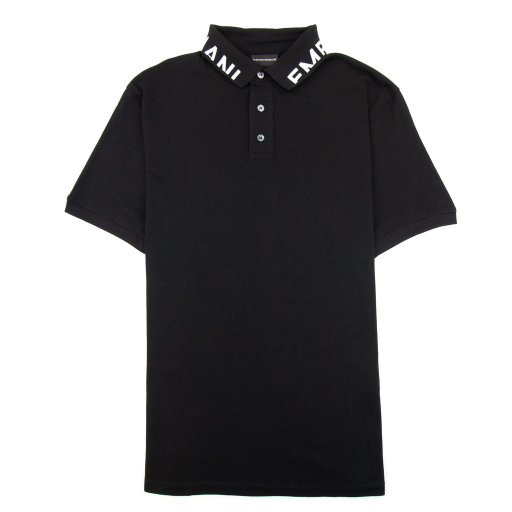 Emporio Armani Mercerised Pique Polo