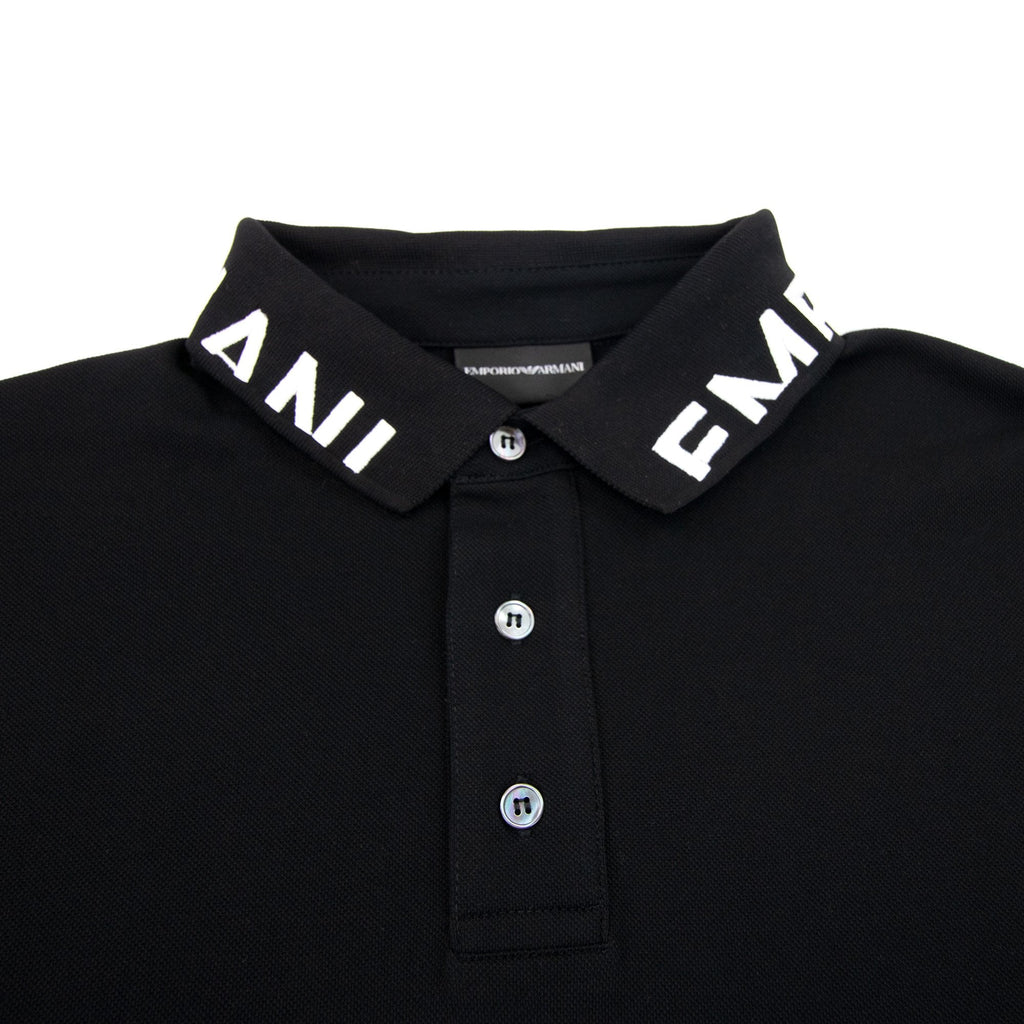 Emporio Armani Mercerised Pique Polo