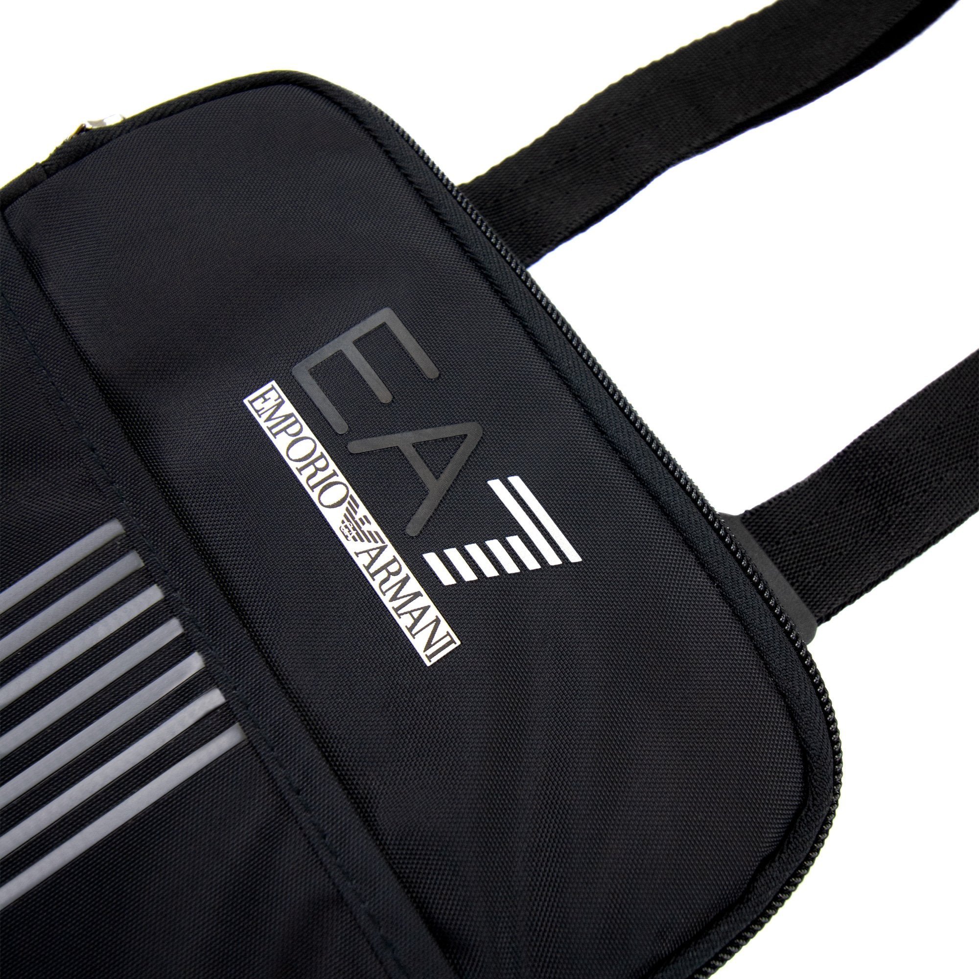 EA7 Stripe Bag Black