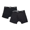 Hugo Boss Two Pack Of Boxer Briefs With Logo Waistbands Black 001