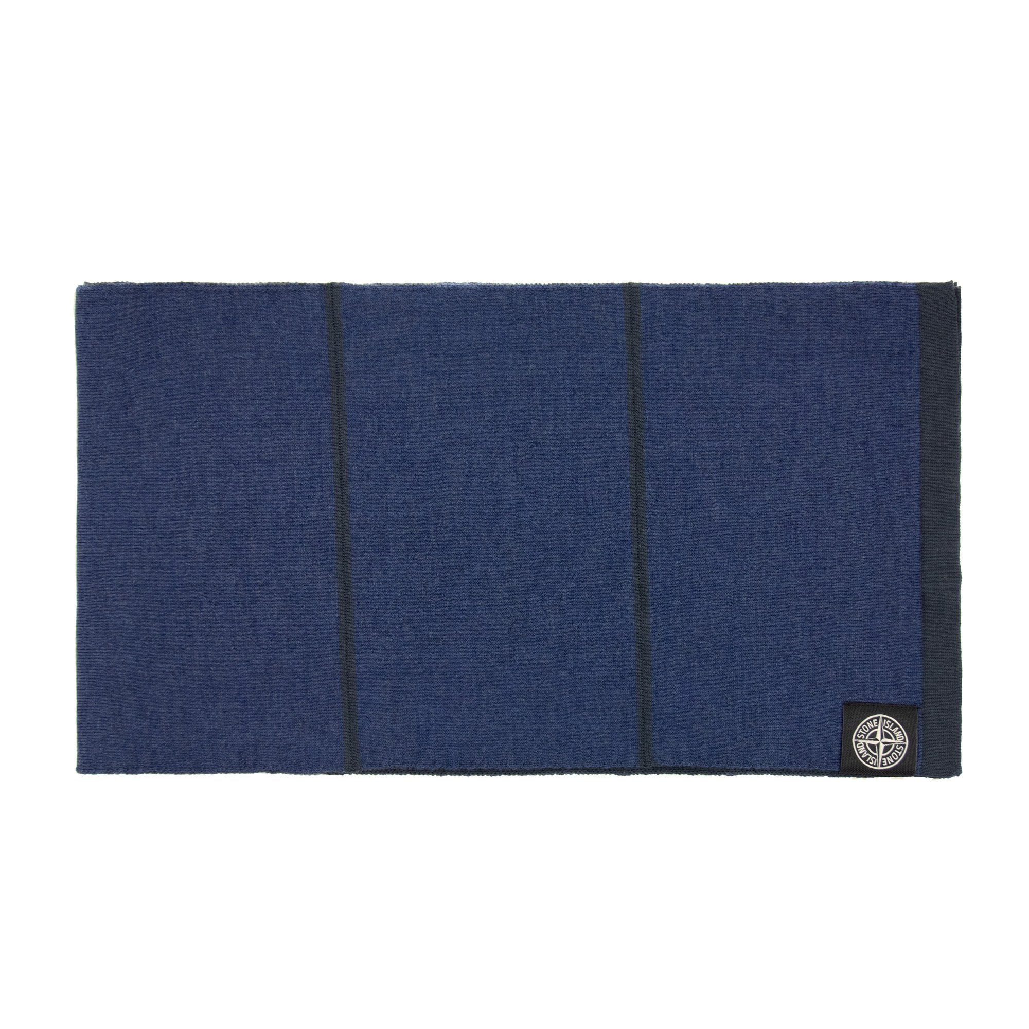 Stone Island Compass Patch Scarf Charcoal V0065