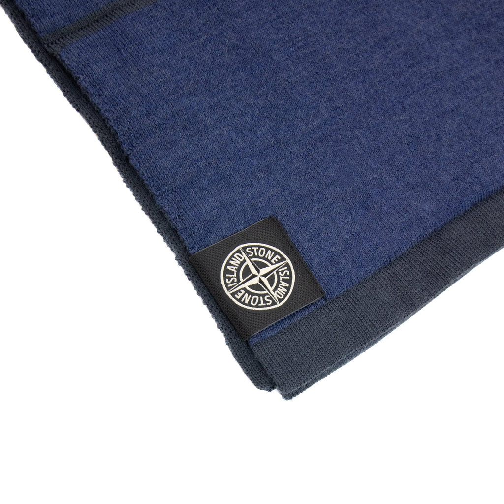 Stone Island Compass Patch Scarf Charcoal V0065