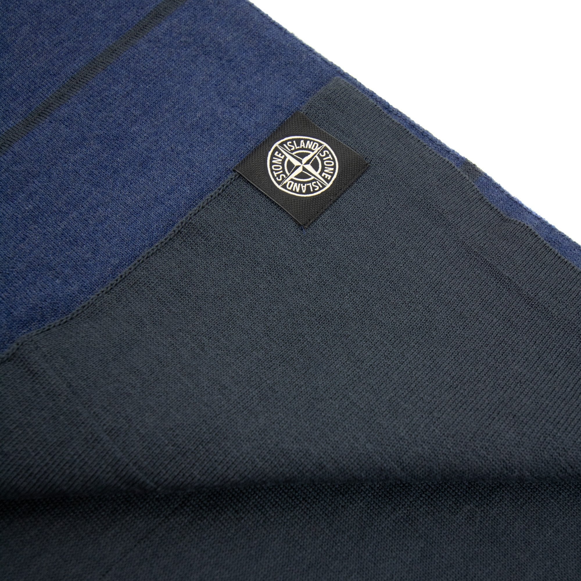 Stone Island Compass Patch Scarf Charcoal V0065