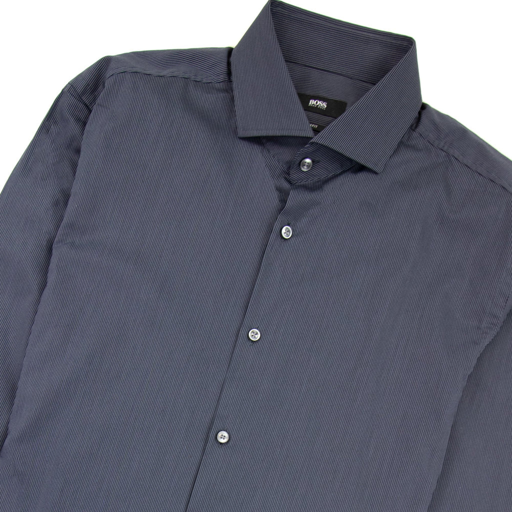 Hugo Boss Jason A Slim Fit Shirt Dark Navy