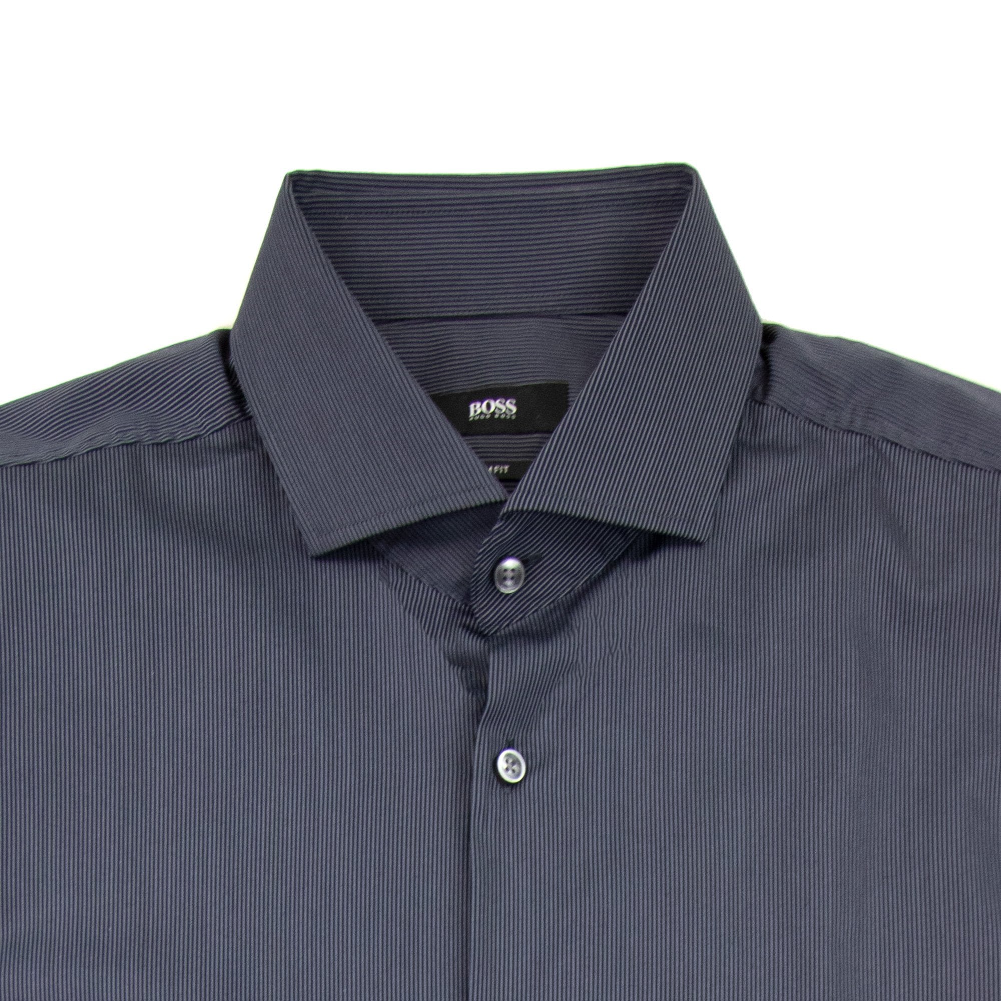 Hugo Boss Jason A Slim Fit Shirt Dark Navy
