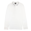 Armani Jeans Aj Embroidered Logo L/s Shirt White
