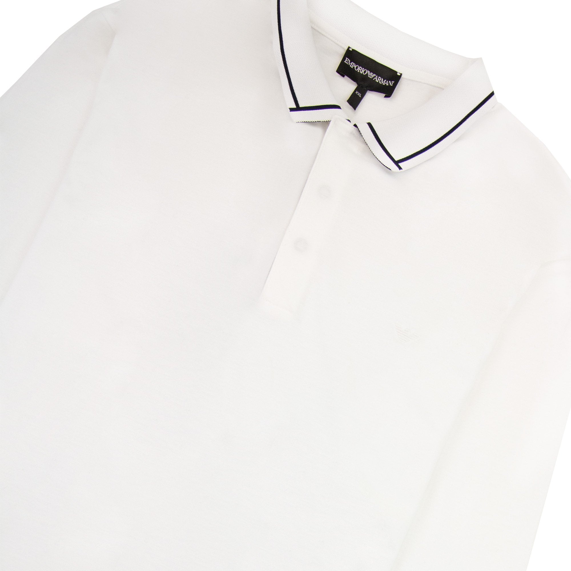 Armani Jeans Aj Embroidered Logo L/s Shirt White
