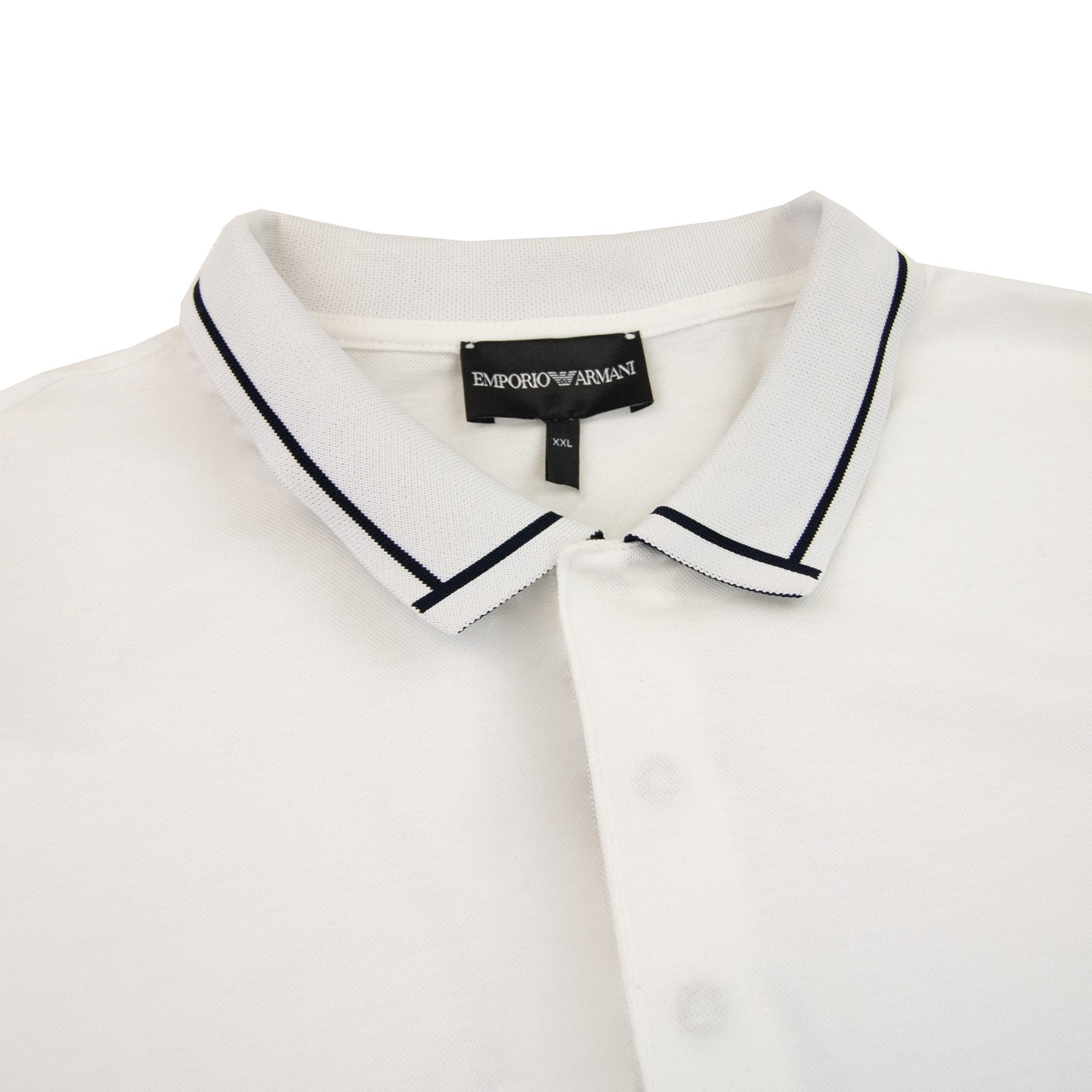Armani Jeans Aj Embroidered Logo L/s Shirt White
