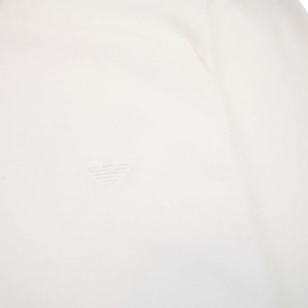 Armani Jeans Aj Embroidered Logo L/s Shirt White
