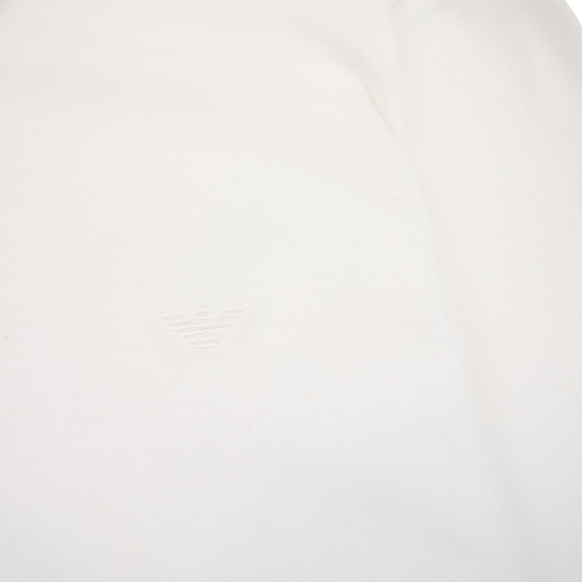 Armani Jeans Aj Embroidered Logo L/s Shirt White