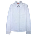 Prada Oxford Long Sleeve Shirt Celeste