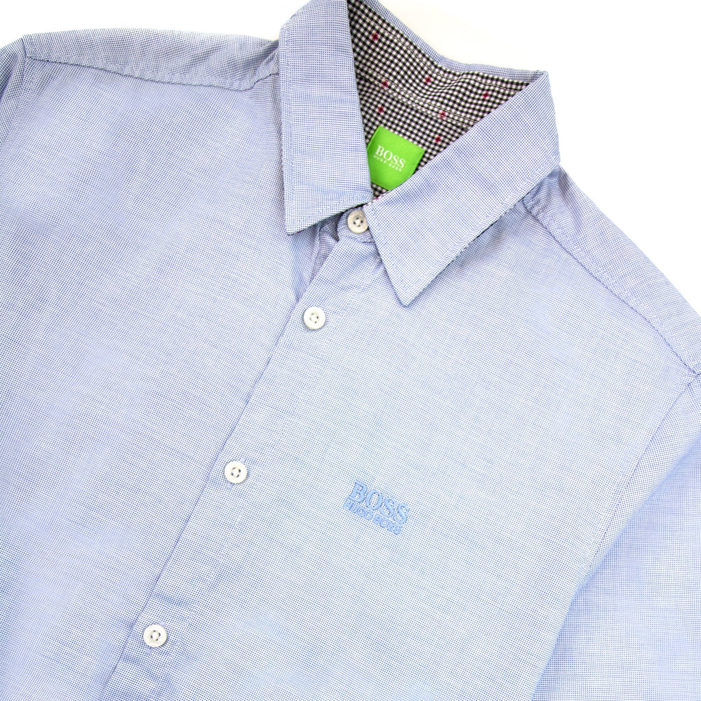 Hugo Boss C-busterino Short Sleeve Shirt Baby Blue